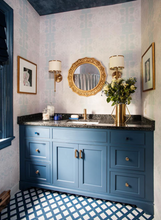 Load image into Gallery viewer, 718-1 Light Blue Grey Wallcovering