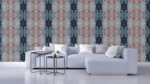Load image into Gallery viewer, 718-1 Navy Red Wallcovering