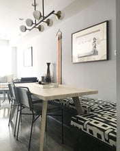 Load image into Gallery viewer, 81613 Black White Inverse Fabric
