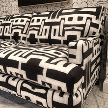 Load image into Gallery viewer, 81613 Black White Inverse Fabric