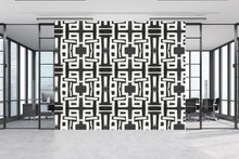 Load image into Gallery viewer, 81613 Black White Inverse Alta Wallcovering