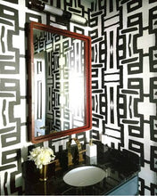Load image into Gallery viewer, 81613 Black White Alta Wallcovering