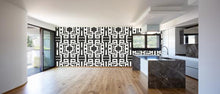 Load image into Gallery viewer, 81613 Black White Inverse Alta Wallcovering