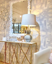 Load image into Gallery viewer, 82113 Grey Ivory Sisal Grasscloth Wallcovering
