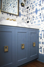 Load image into Gallery viewer, 82113 Indigo Ocean Wallcovering