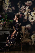 Load image into Gallery viewer, Dutch Love Dark Floral Wallcovering