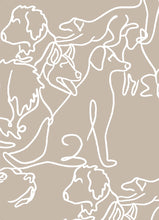 Load image into Gallery viewer, A Dog Named Happy Clay Wallcovering
