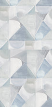 Load image into Gallery viewer, Abstract Strand Cashmere Blue Wallcovering