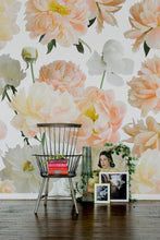 Load image into Gallery viewer, Ariella Peach Wallcovering