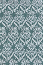 Load image into Gallery viewer, Artichoke Thistle - Teal Wallcovering