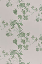 Load image into Gallery viewer, Vintage Bird Trail - Pink Green Wallpaper