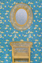 Load image into Gallery viewer, Capri Lemons - Azure Blue Wallcovering