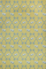 Load image into Gallery viewer, Elephant Palm - Ochre Blue Wallcovering