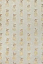 Load image into Gallery viewer, Pineapple - Gold on Natural Fabric