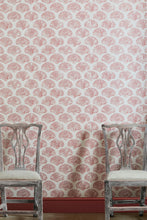 Load image into Gallery viewer, Scallop Shell - Red Wallcovering