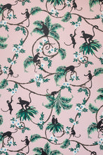 Load image into Gallery viewer, Monkey - Pale Pink Wallcovering