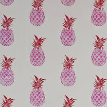 Load image into Gallery viewer, Pineapple - Pink & Red Wallcovering