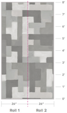 Load image into Gallery viewer, Big Steps Dove Grey Wallcovering
