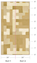 Load image into Gallery viewer, Big Steps Gold Coast Wallcovering