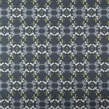Load image into Gallery viewer, Blackish Magic (Midnight/Chartreuse) Fabric