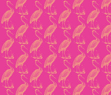 Load image into Gallery viewer, Blue Heron Hot Orchid Coral Fabric