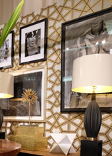 Load image into Gallery viewer, Keebet Bastille Brass Metallic Wallcovering