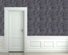 Load image into Gallery viewer, Buscemi Bastille Brass Metallic Wallcovering