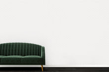 Load image into Gallery viewer, Buzz White Flock on White Wallcovering