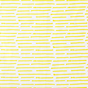 Ink Stripe Chartreuse Fabric