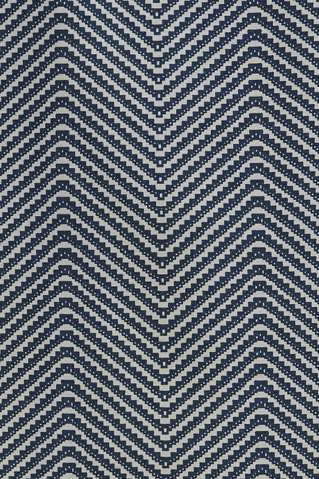 Chevron - Ink Blue Fabric