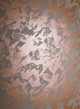 Load image into Gallery viewer, Desert Copper Rose Battleship Grey Wallcovering