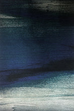 Load image into Gallery viewer, River Metallic Weave Deep Blue Type II Wallcovering