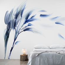 Load image into Gallery viewer, Willow Indigo Wallpaper