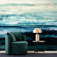 Load image into Gallery viewer, Sediment Turquoise Wallpaper