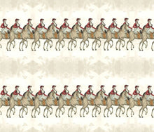 Load image into Gallery viewer, Equestrian Day Stripe Fabric