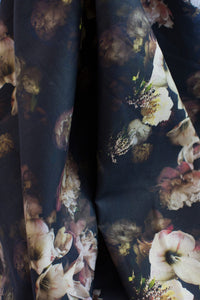 Dutch Love Dark Floral Fabric