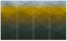 Load image into Gallery viewer, Ombre Faceted Incandescent Wallcovering