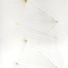 Load image into Gallery viewer, Fan Gold White Wallcovering