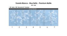 Load image into Gallery viewer, Foresta Bianca Blue Betty Wallcovering