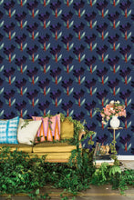 Load image into Gallery viewer, George Blue Wallcovering