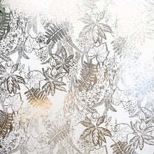 Load image into Gallery viewer, Hothouse White Silver Wallcovering
