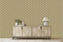Load image into Gallery viewer, Hudson Bastille Brass Metallic Wallcovering