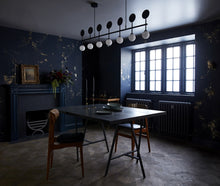 Load image into Gallery viewer, Igneous Navy Wallcovering (Hand Painted)