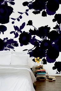 Into The Garden Ultraviolet Wallcovering