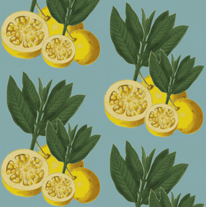 Italian Lemons Tiffany Fabric