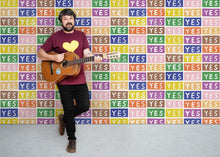 Load image into Gallery viewer, Yes by Larry Yes - Rainbow on White Wallcovering