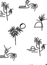Load image into Gallery viewer, Jeremy Sunset Serious Black Wallcovering
