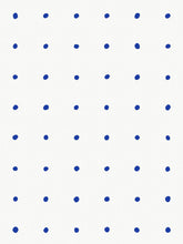 Load image into Gallery viewer, Dimes - Yves Blue on White Wallcovering