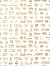 Load image into Gallery viewer, Goldendale - Gold on White Wallcovering