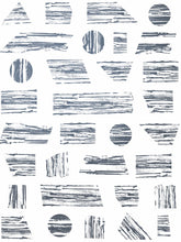 Load image into Gallery viewer, Goldendale - Gunmetal on White Wallcovering